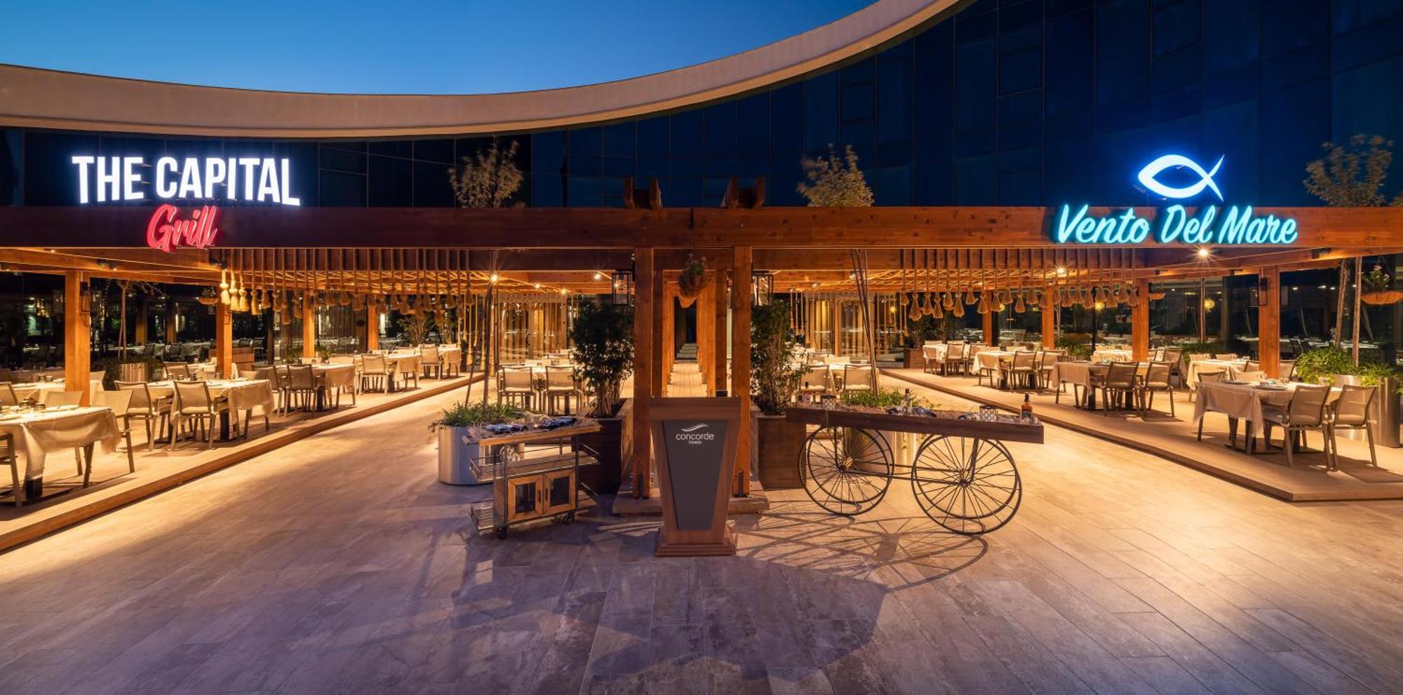 Concorde Tower Hotel & Casino Nicosia Exterior foto Vento restaurant